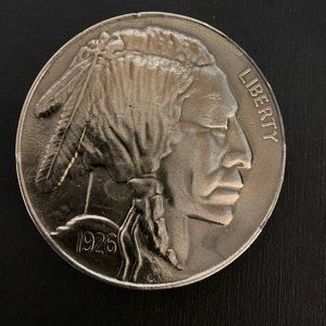 1926 5cent belt buckle